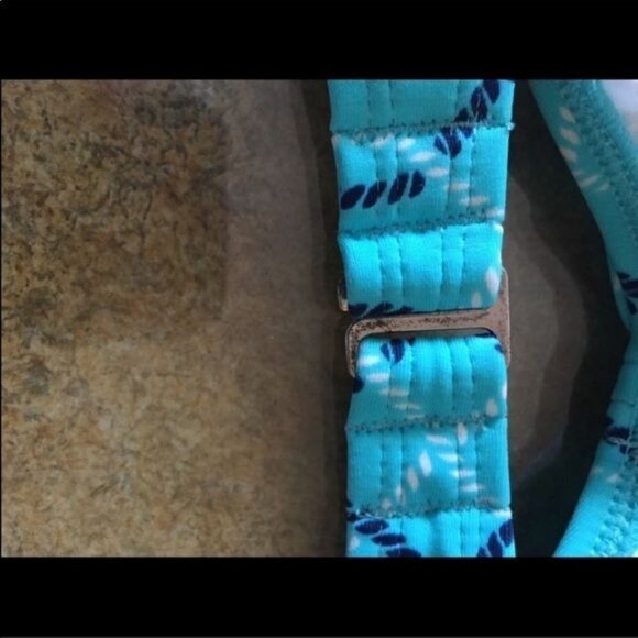 Southern Tide Womens Nautical Rope Bikini Seabrook Size XXS Blue NWT - Picture 3 of 7